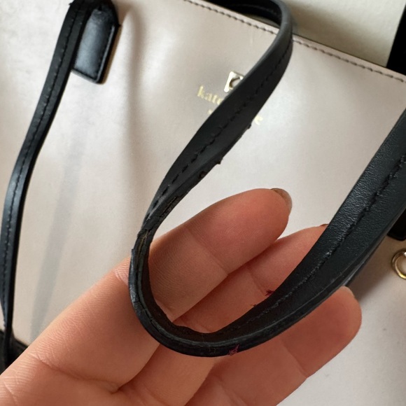 Kate Spade New York Sawyer Street Tori Colorblock Tote Bag - Cream & Black - Picture 6 of 11